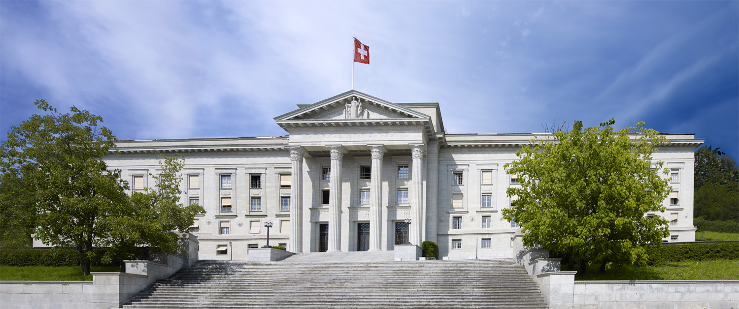 Tribunal fédéral Suisse en été