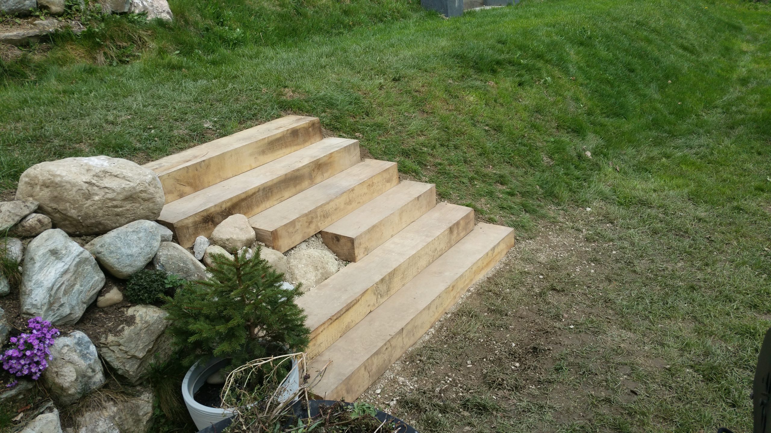 Escalier Traverse Chêne (4)